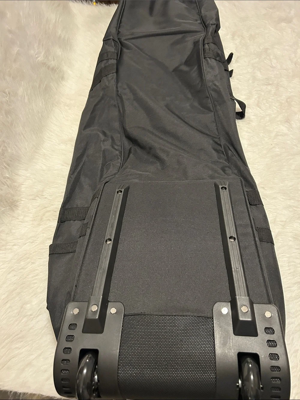Outdoor Master Black Rolling Golf Travel Bag